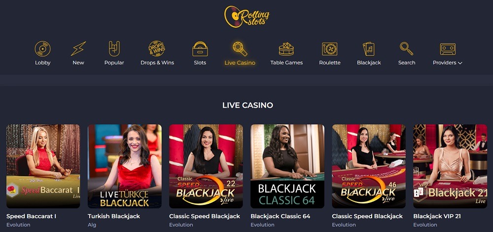 Rolling Slots Casino